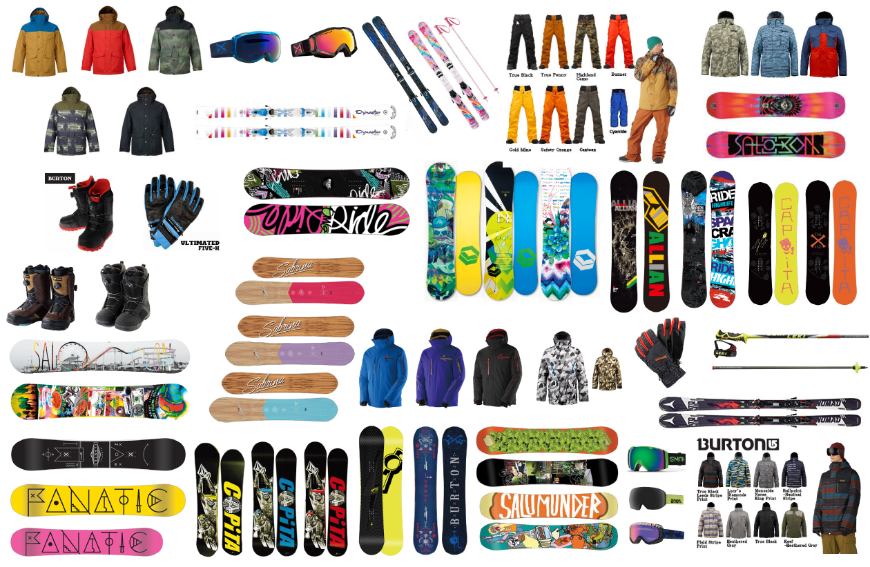 Ski & Snowboard Rental Shop SNOW RENTAL